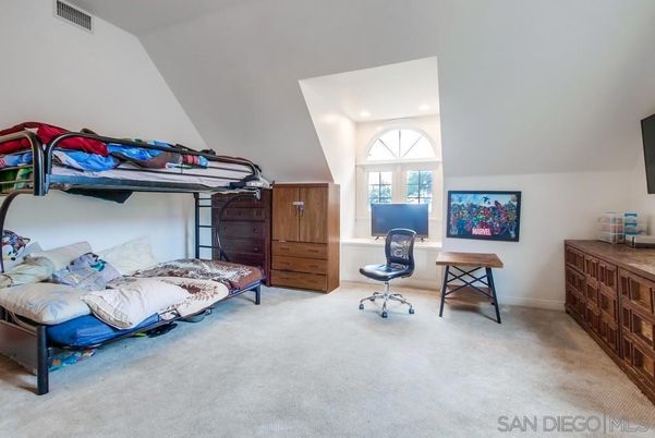 Bedroom, Home Office, Interior, Recessed Lighting