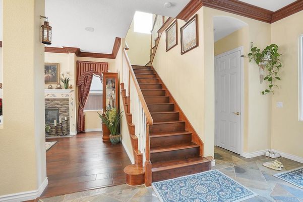 Fireplace, Interior, Wood Texture Flooring
