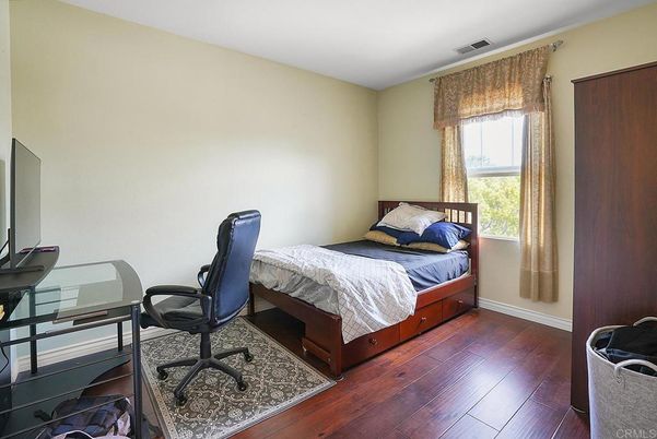 Bedroom, Home Office, Interior, Wood Texture Flooring