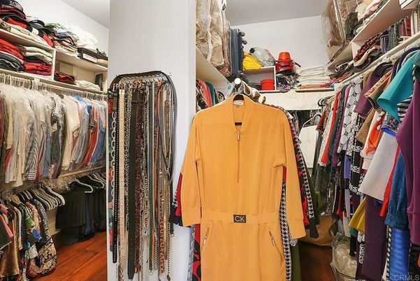 Interior, Walk-in Closets, Wood Texture Flooring