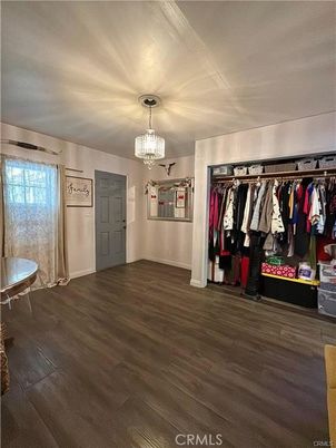 Chandelier, Interior, Walk-in Closets, Wood Texture Flooring