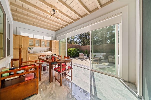 Dining room, Interior, Sun Room