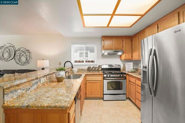Interior, Kitchen, Stainless Steel Appliances