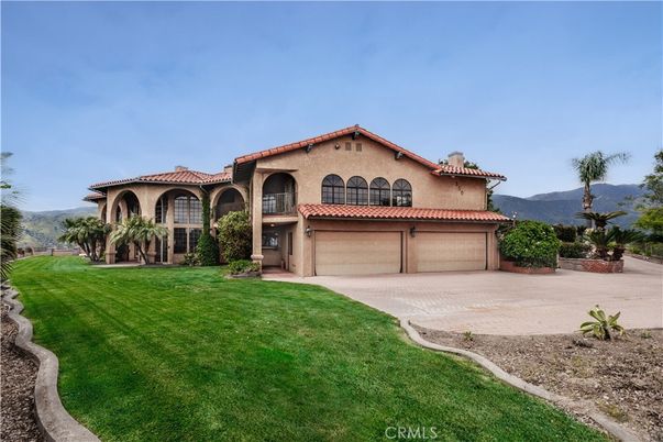 Attached, Backyard, Exterior, Facade, Mediterranean