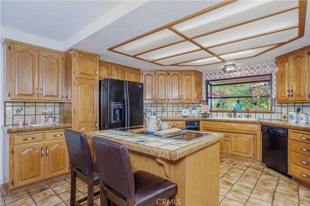 Interior, Kitchen, Tile Countertops