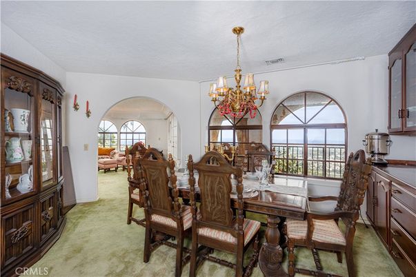 Chandelier, Dining room, Interior