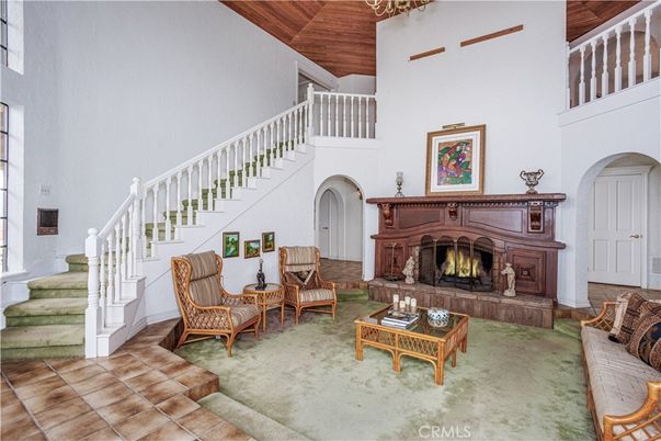 Fireplace, Interior, Living room, Wooden Ceilings