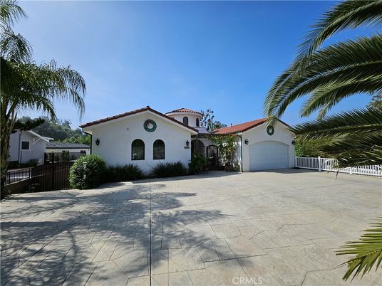 Attached, Backyard, Exterior, Facade, Spanish Mediterranean