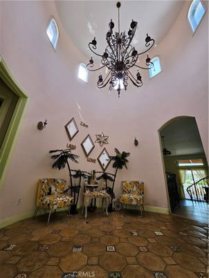 Chandelier, Interior