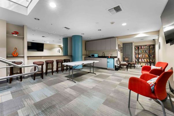 Game Room, Interior, Recessed Lighting
