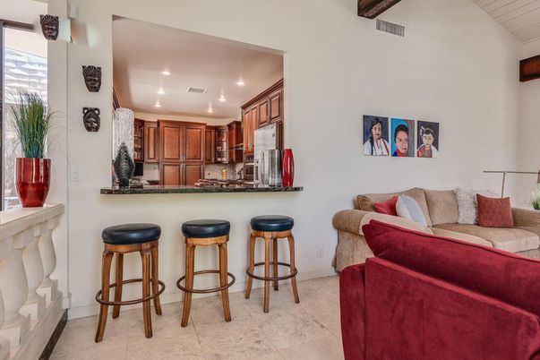 Interior, Kitchen, Living room, Recessed Lighting