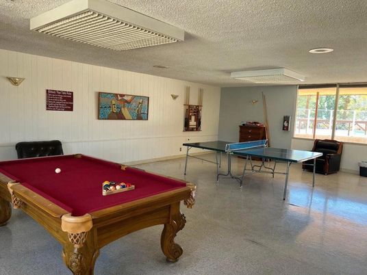 Billiard Table, Game Room, Interior