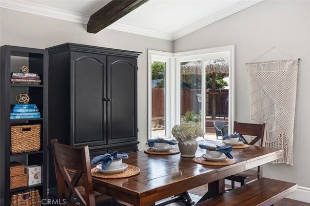 Dining room, Interior, Wood Texture Flooring