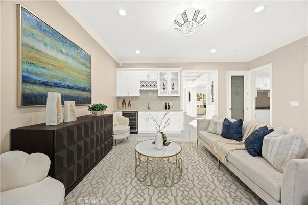 Interior, Kitchen, Living room, Recessed Lighting