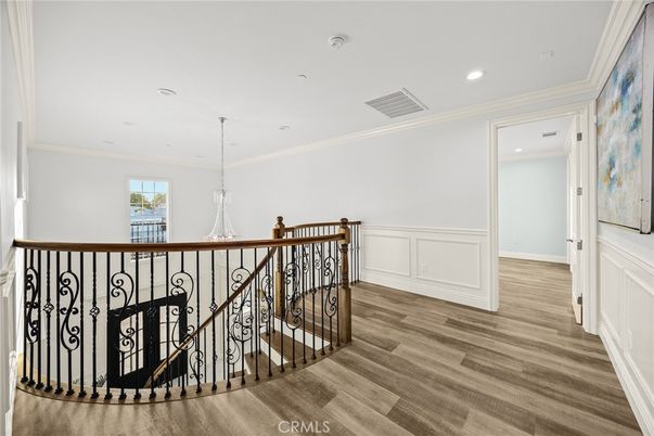 Chandelier, Interior, Recessed Lighting, Wood Texture Flooring