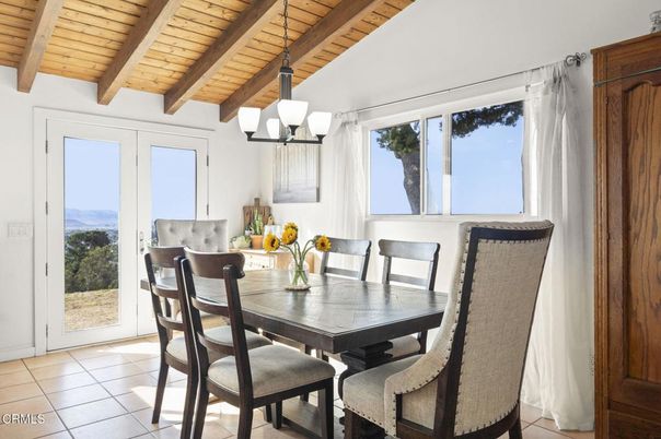 Chandelier, Dining room, Interior, Wooden Beams, Wooden Ceilings