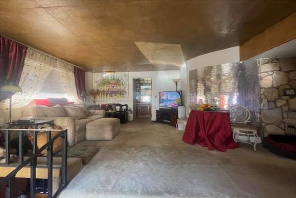 Interior, Living room, Stone Walls