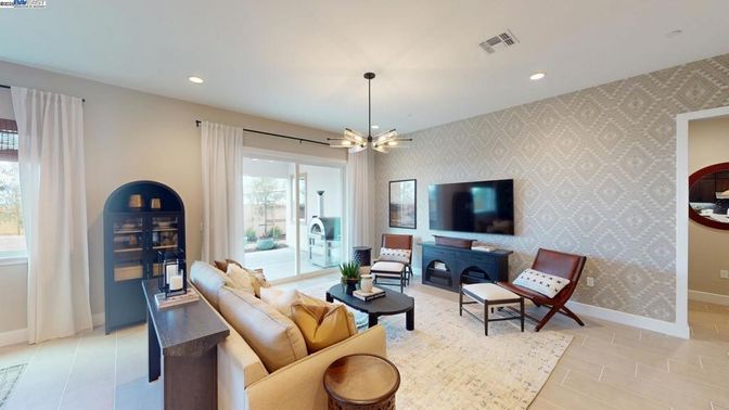 Interior, Living room, Pendant Lights, Recessed Lighting