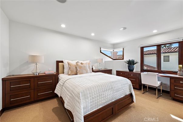 Bedroom, Home Office, Interior, Recessed Lighting