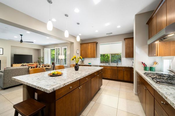 Interior, Kitchen, Living room, Pendant Lights, Recessed Lighting