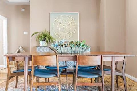 Dining room, Interior, Wood Texture Flooring