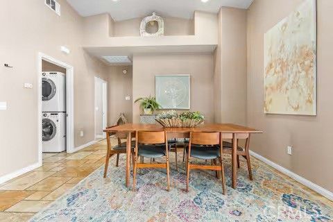 Dining room, Interior, Recessed Lighting, Washer