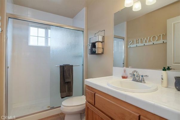 Bathroom, Glass Shower, Interior, Tile Countertops