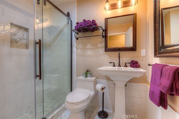 Bathroom, Glass Shower, Interior