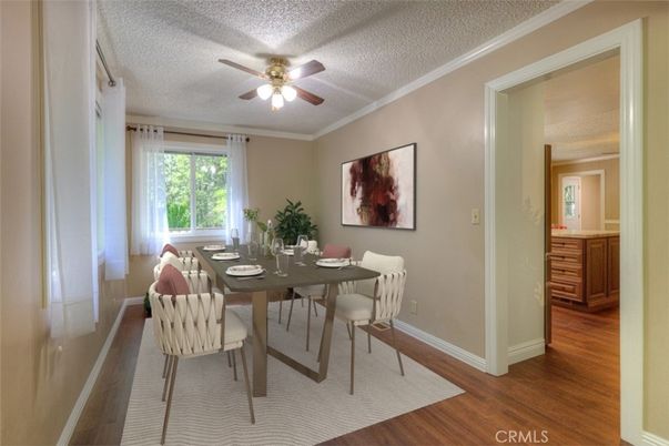 Dining room, Interior, Wood Texture Flooring
