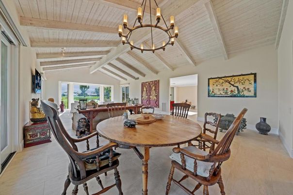 Chandelier, Dining room, Interior, Living room, Wooden Beams, Wooden Ceilings