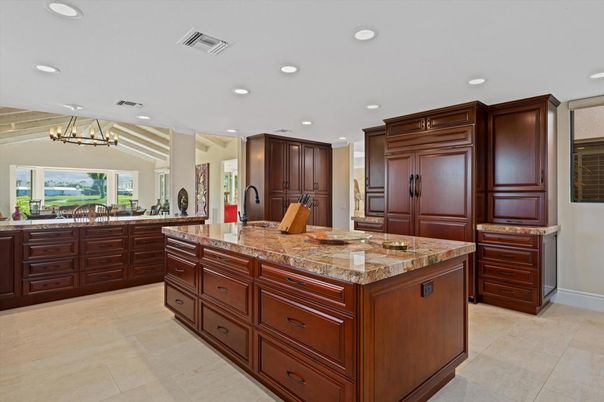 Chandelier, Interior, Kitchen, Recessed Lighting