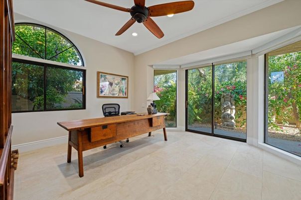 Home Office, Interior, Recessed Lighting
