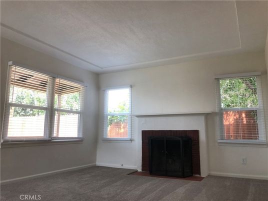 Empty room, Fireplace, Interior
