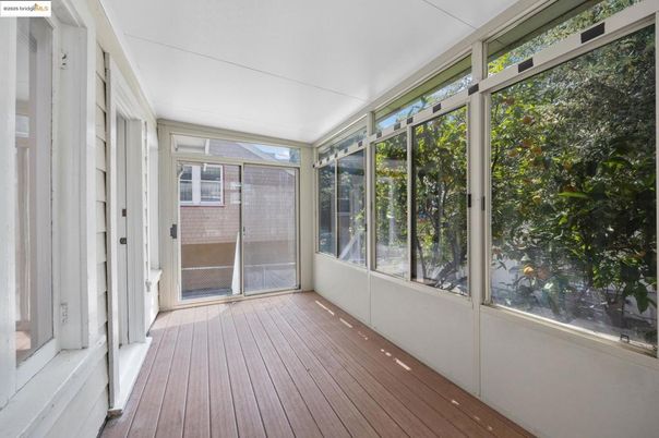 Interior, Sun Room, Wood Texture Flooring