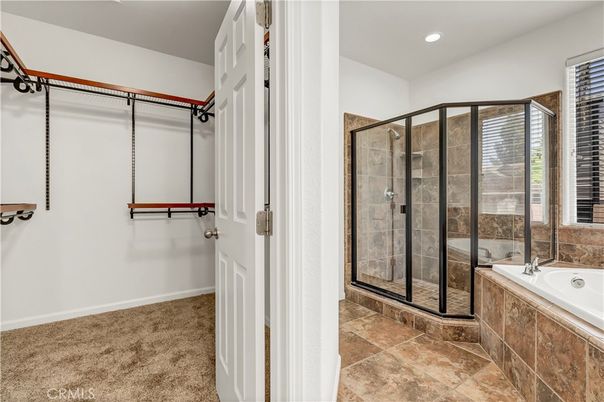 Bathroom, Glass Shower, Interior, Recessed Lighting, Walk-in Closets