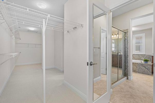 Bathroom, Glass Shower, Interior, Walk-in Closets