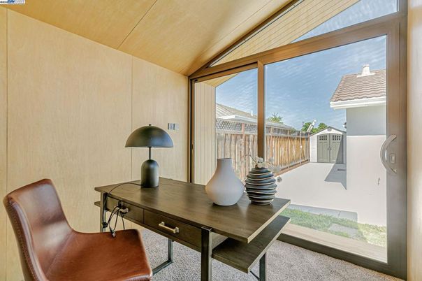 Home Office, Interior, Wooden Ceilings