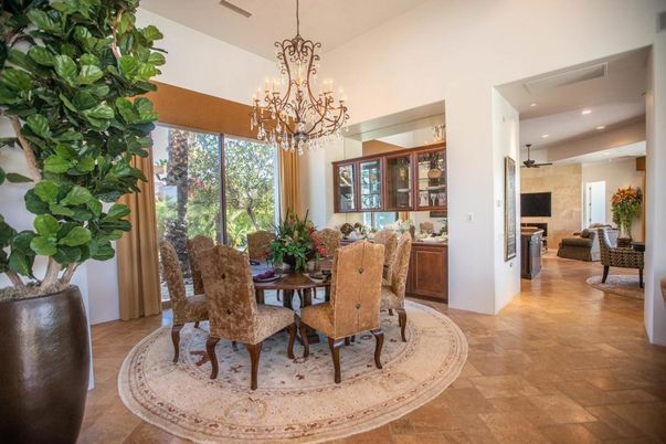 Chandelier, Dining room, Interior, Recessed Lighting