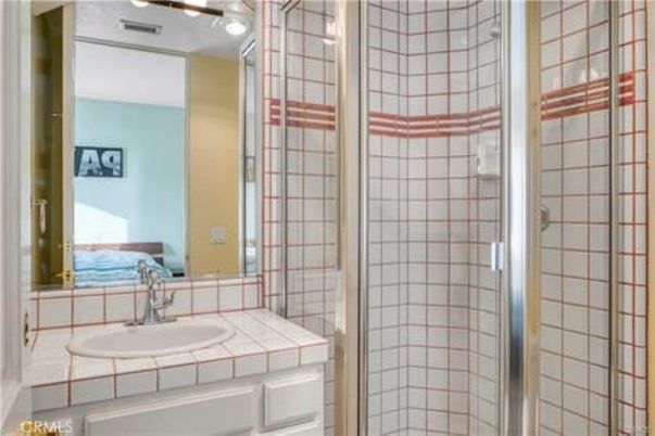 Bathroom, Glass Shower, Interior, Tile Countertops