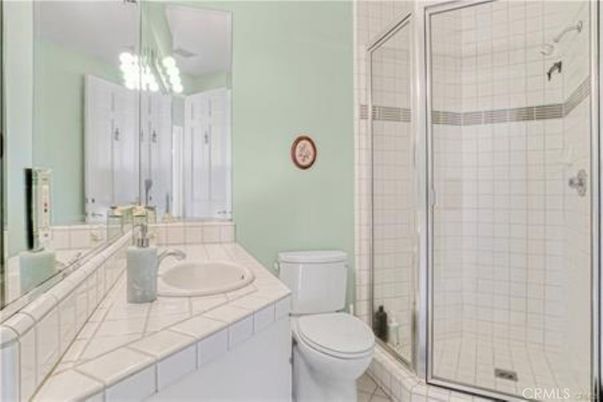 Bathroom, Glass Shower, Interior, Tile Countertops