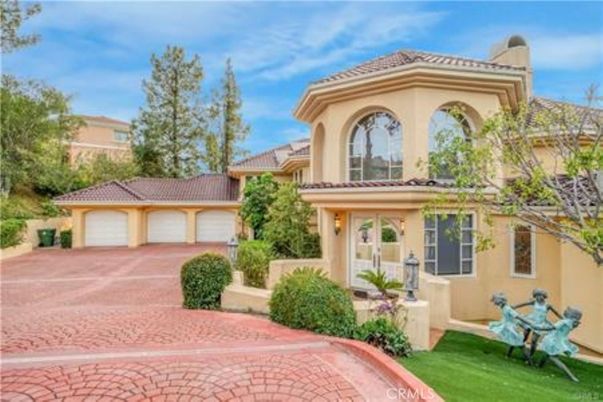 Attached, Backyard, Exterior, Facade, Mediterranean