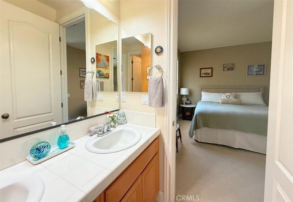 Bathroom, Bedroom, Dual Sink Vanities, Interior, Tile Countertops