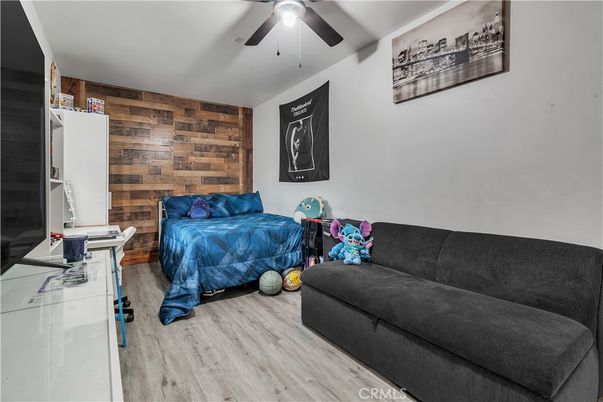 Bedroom, Interior, Wood Texture Flooring, Wooden Walls