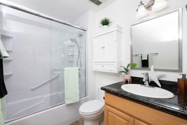 Bathroom, Glass Shower, Interior