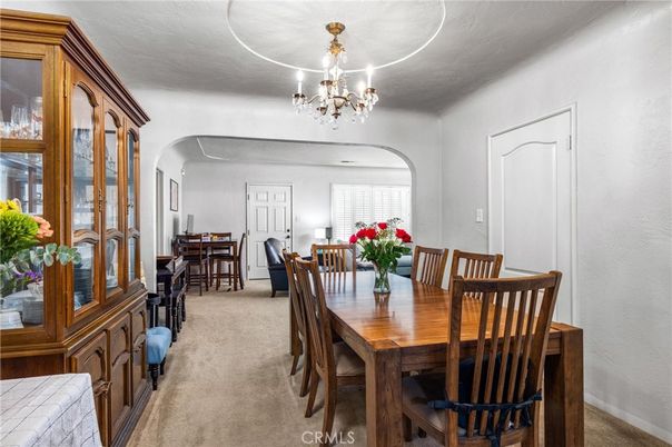 Chandelier, Dining room, Interior