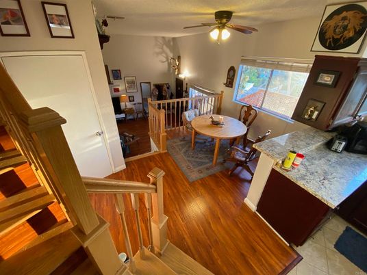 Dining room, Interior, Wood Texture Flooring