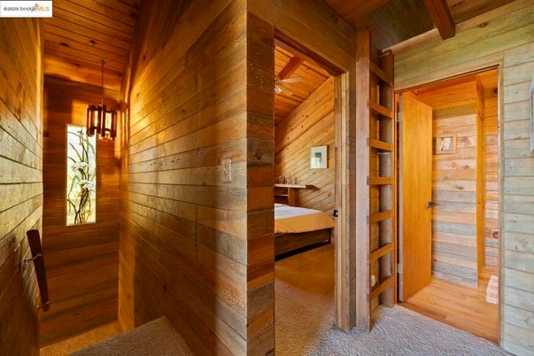 Bathroom, Interior, Wooden Ceilings, Wood Texture Flooring, Wooden Walls