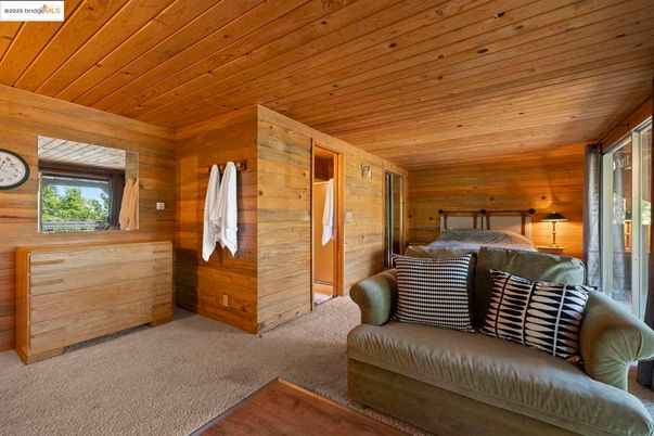 Bedroom, Interior, Wooden Ceilings, Wooden Walls