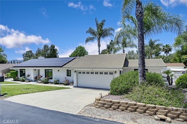 Attached, Exterior, Facade, Solar Panels, Ranch