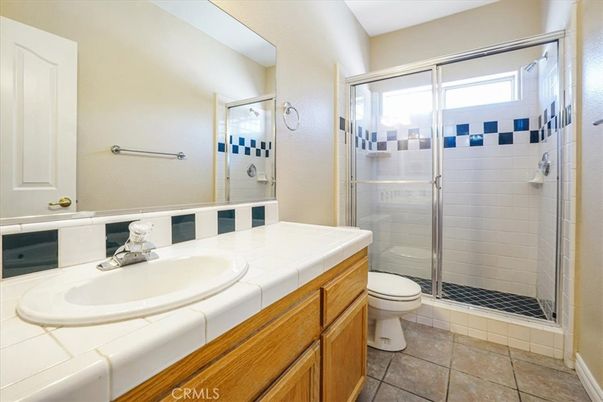 Bathroom, Glass Shower, Interior, Tile Countertops